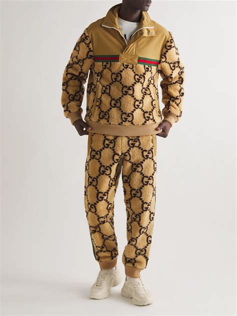 gucci dark blue tracksuit|gucci jacquard tracksuit.